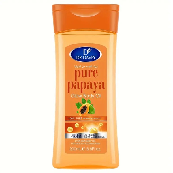 Dr Davey Pure Papaya Glow Body Oil 200ML